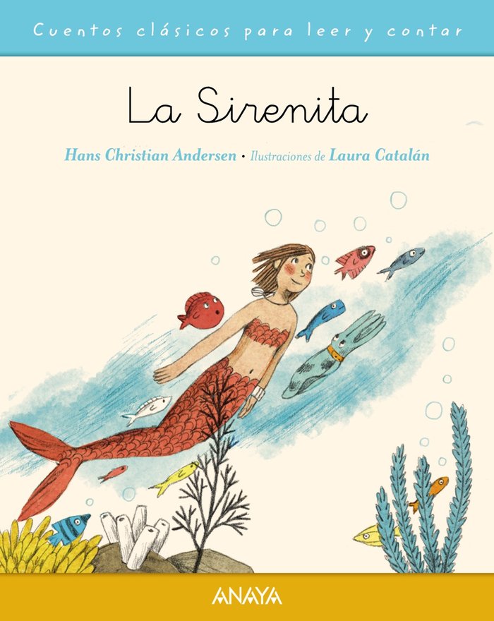 La Sirenita, de Andersen | portada del libro