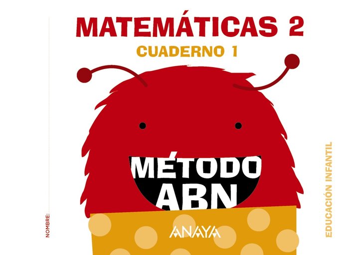 Matemáticas ABN. Nivel 2. Cuaderno 1., de Martínez Montero | portada del libro