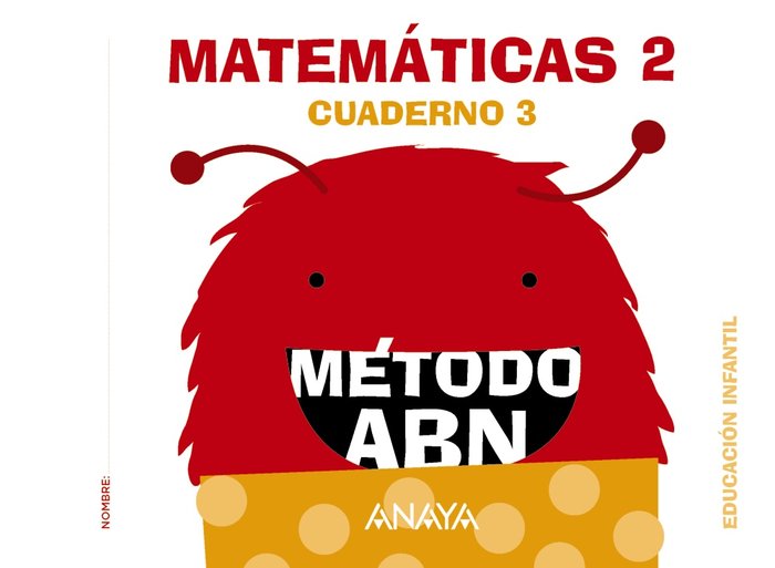 Matemáticas ABN. Nivel 2. Cuaderno 3., de Martínez Montero | portada del libro