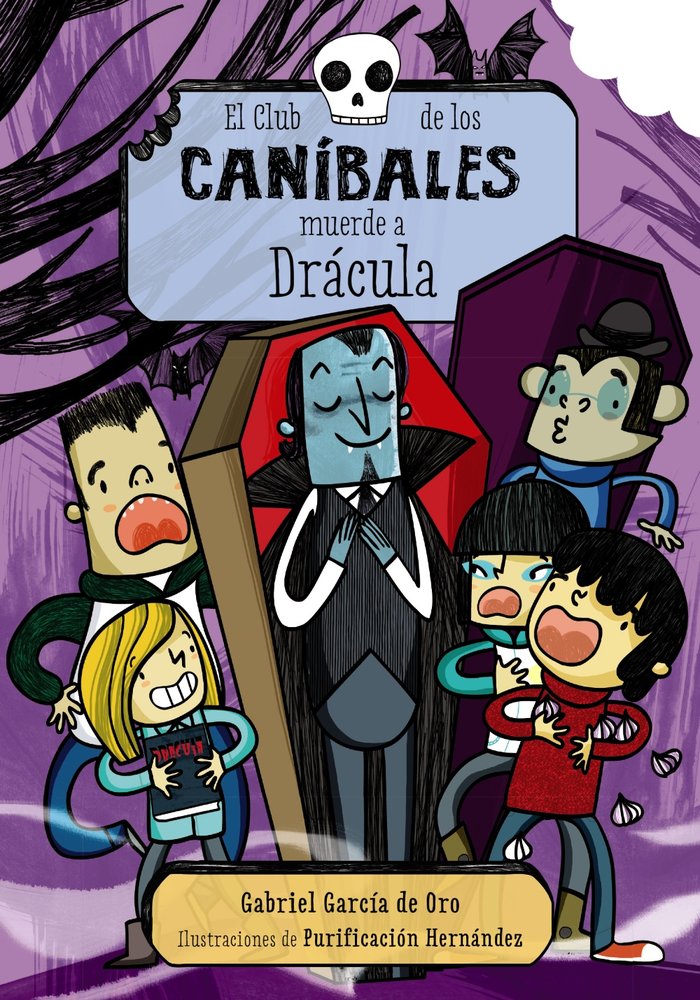 El Club de los Caníbales muerde a Drácula, de García de Oro, Gabriel | portada del libro