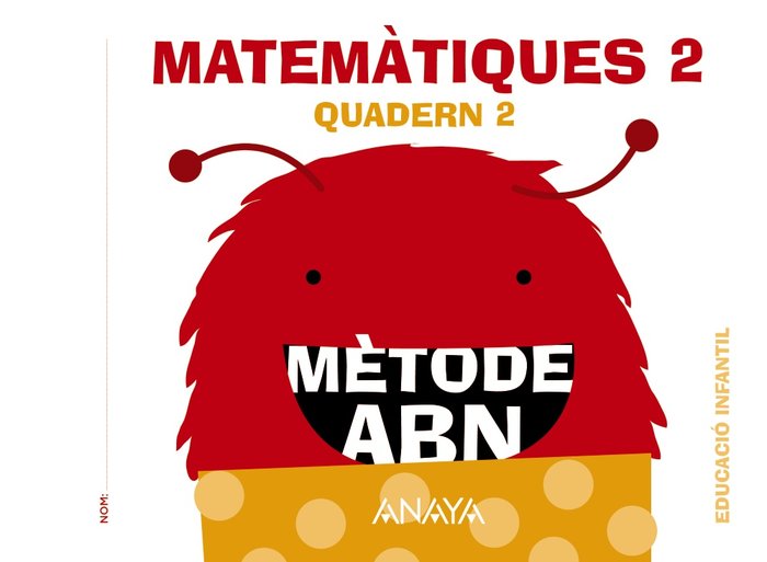 Matemàtiques ABN. Nivell 2. Quadern 2., de Martínez Montero | portada del libro
