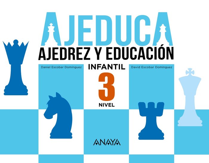 AJEDUCA. Educación Infantil. Nivel 3., de Escobar Domínguez | portada del libro