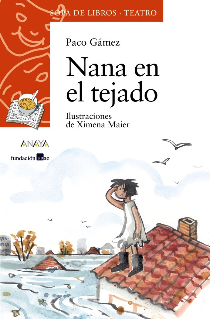 Nana en el tejado, de Gámez, Paco | portada del libro