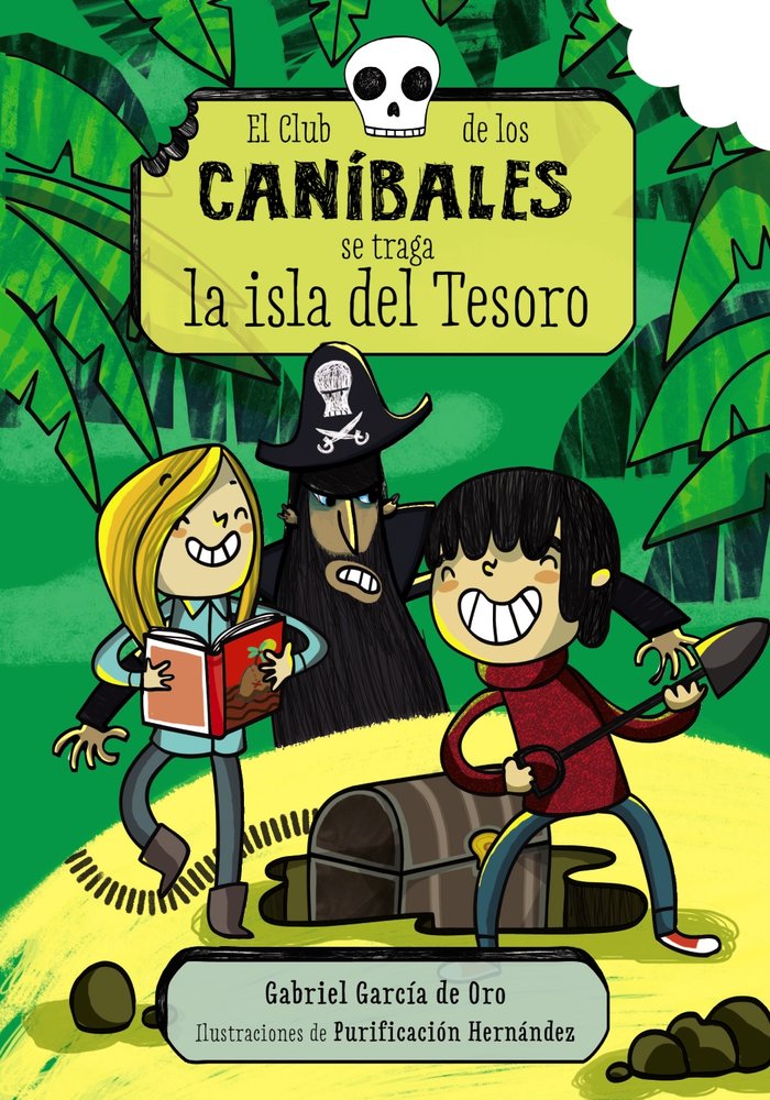 El Club de los Caníbales se traga la isla del Tesoro, de García de Oro, Gabriel | portada del libro