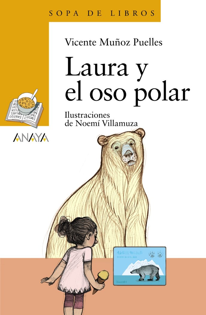 Laura y el oso polar, de Muñoz Puelles, Vicente | portada del libro