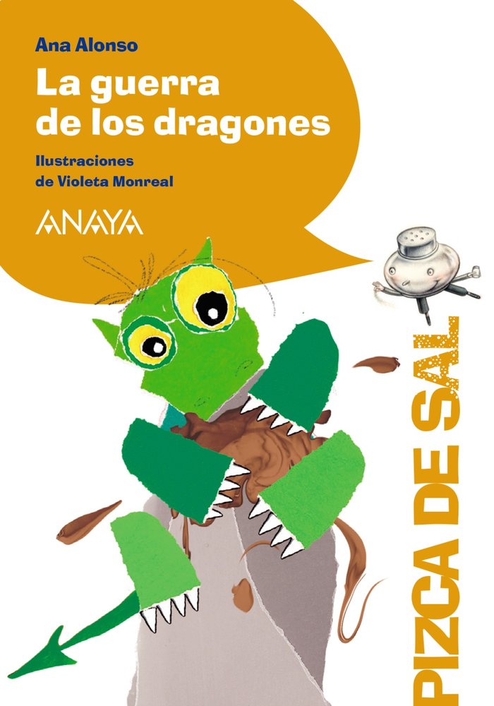 La guerra de los dragones, de Alonso, Ana | portada del libro