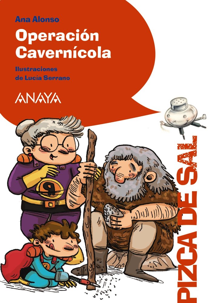 Operación Cavernícola, de Alonso, Ana | portada del libro