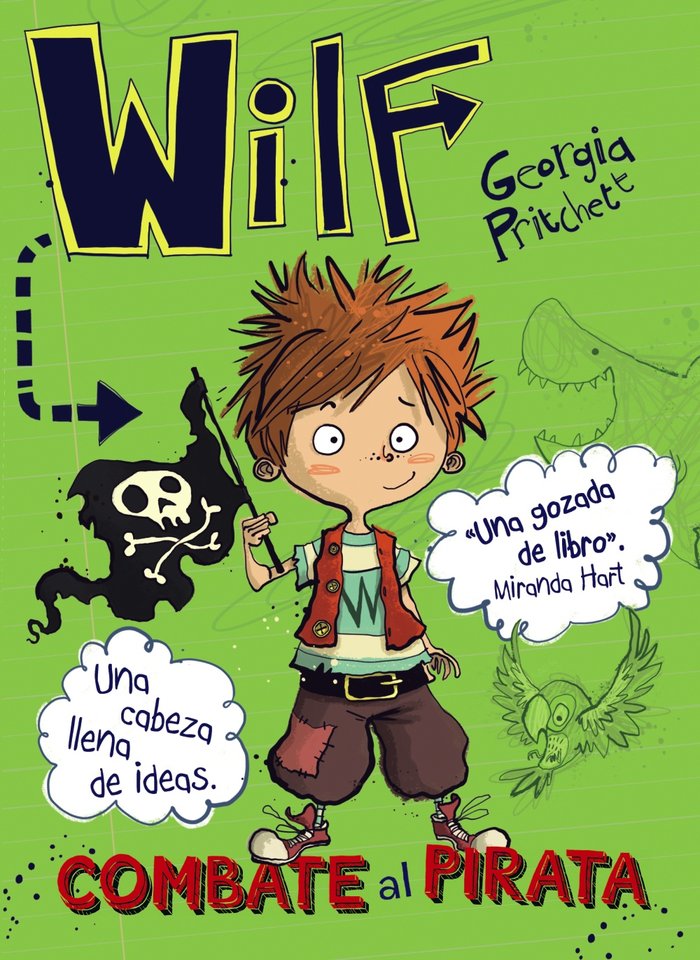 Wilf combate al pirata. Libro 2, de Pritchett, Georgia | portada del libro