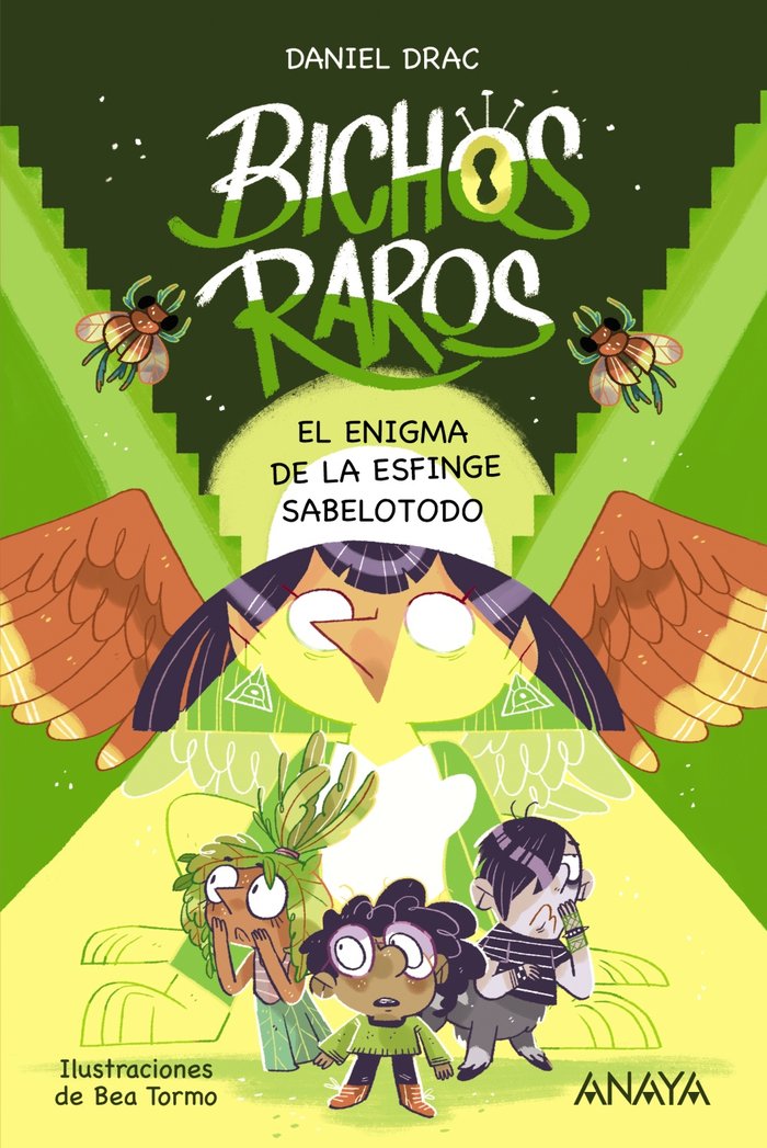 Bichos raros 2: El enigma de la esfinge sabelotodo, de Drac, Daniel | portada del libro