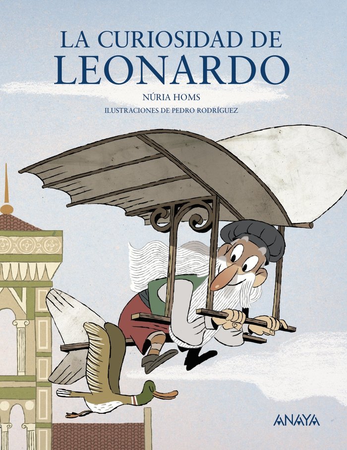 La curiosidad de Leonardo, de Homs, Núria | portada del libro