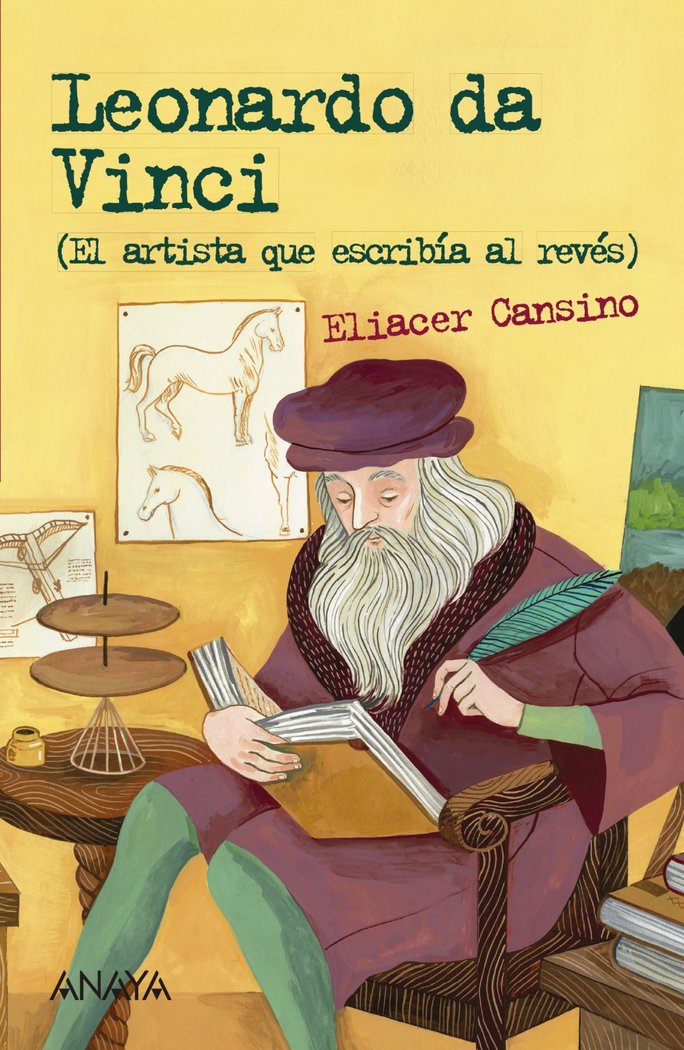 Leonardo da Vinci, de Cansino, Eliacer | portada del libro
