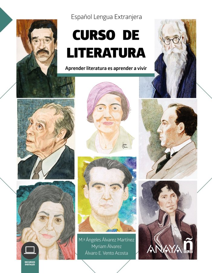 Curso de Literatura. Libro del alumno, de Alvarez Martinez, Mª Angeles | portada del libro