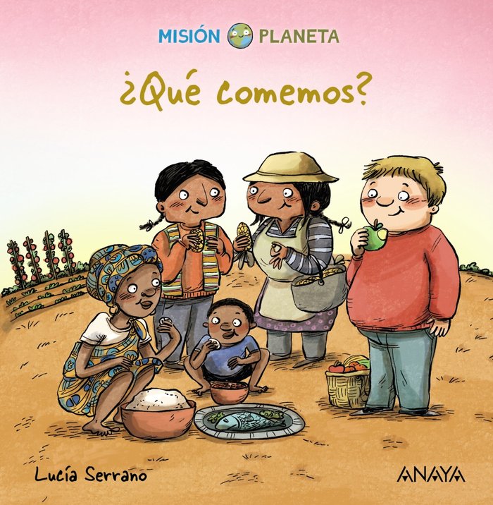 ¿Qué comemos?, de Serrano, Lucía | portada del libro