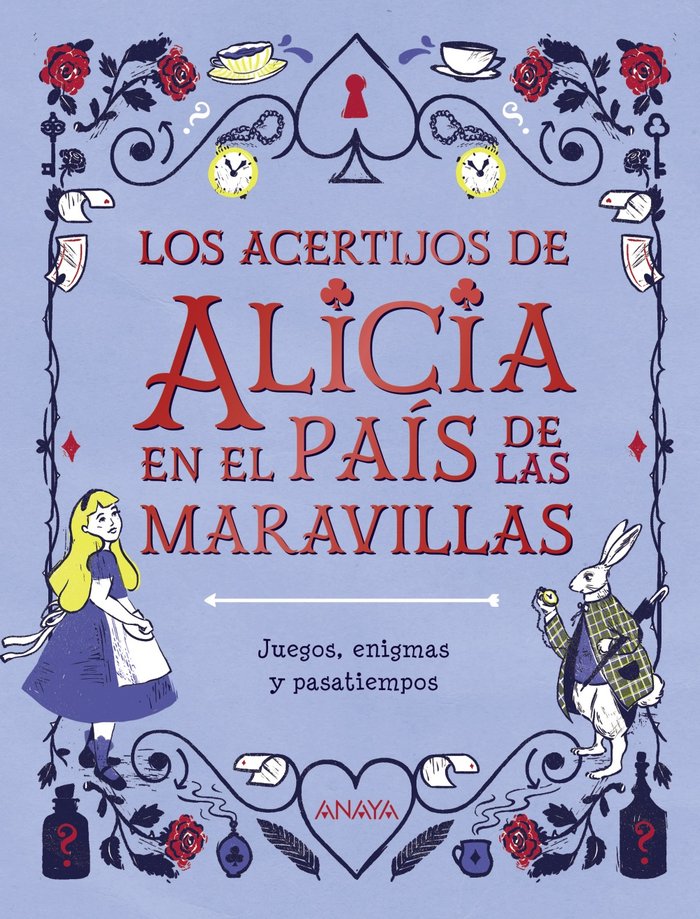 Los acertijos de Alicia en el país de las maravillas, de Moore, Gareth | portada del libro