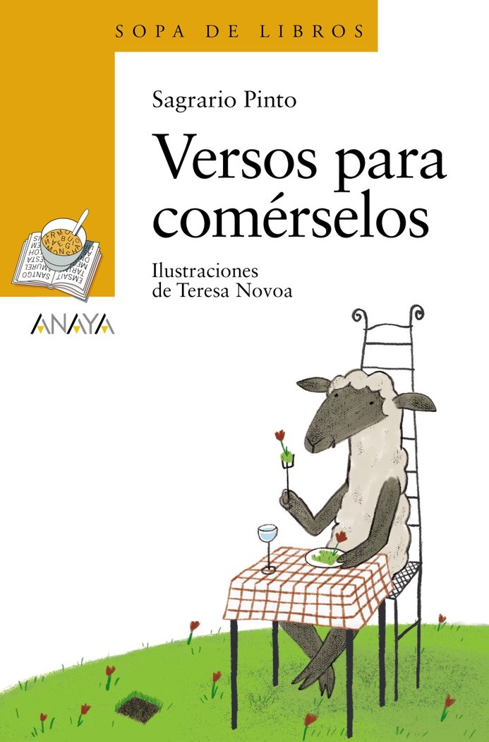 Versos para comérselos, de Pinto, Sagrario | portada del libro