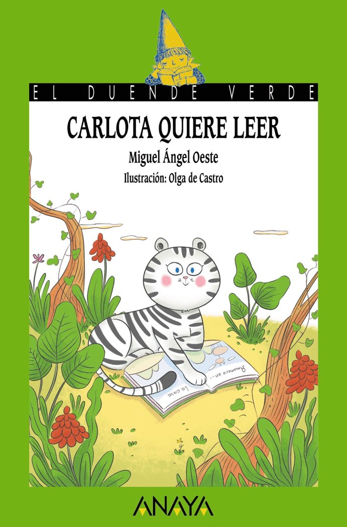 Carlota quiere leer, de Oeste, Miguel Ángel | portada del libro