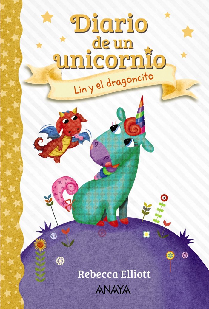 Diario de un unicornio 2. Lin y el dragoncito, de Elliott, Rebecca | portada del libro