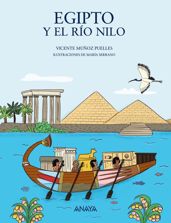 Egipto y el río Nilo, de Muñoz Puelles, Vicente | portada del libro
