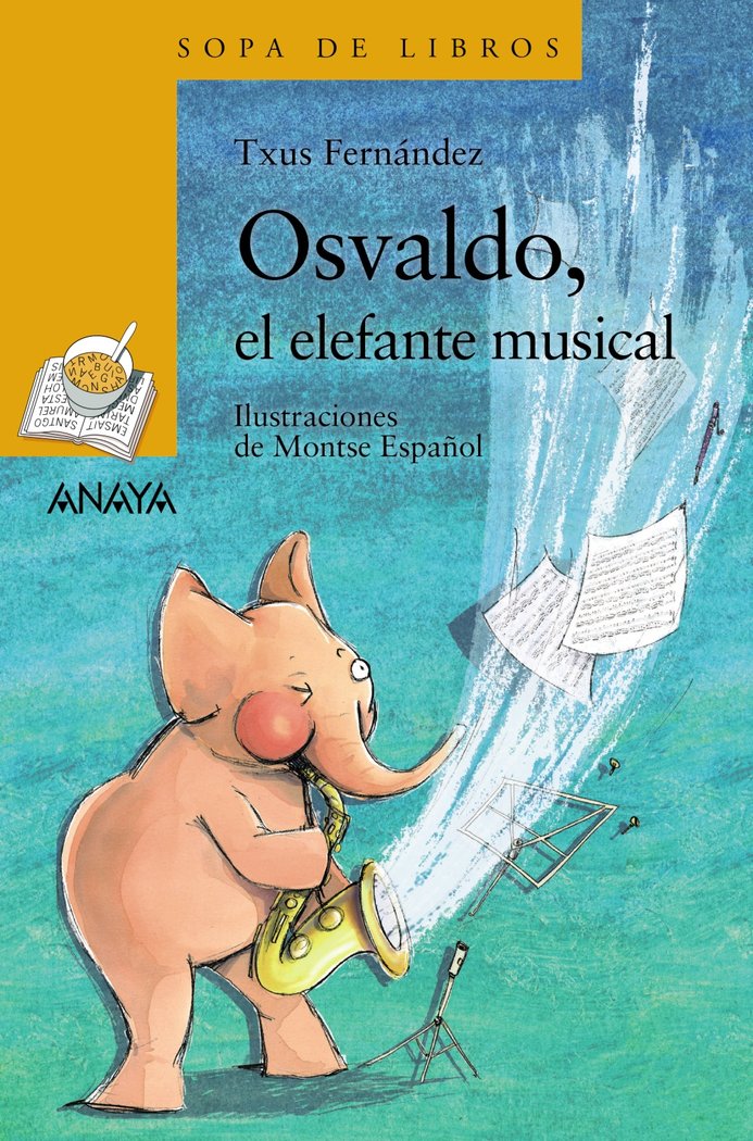 Osvaldo, el elefante musical, de Fernández, Txus | portada del libro