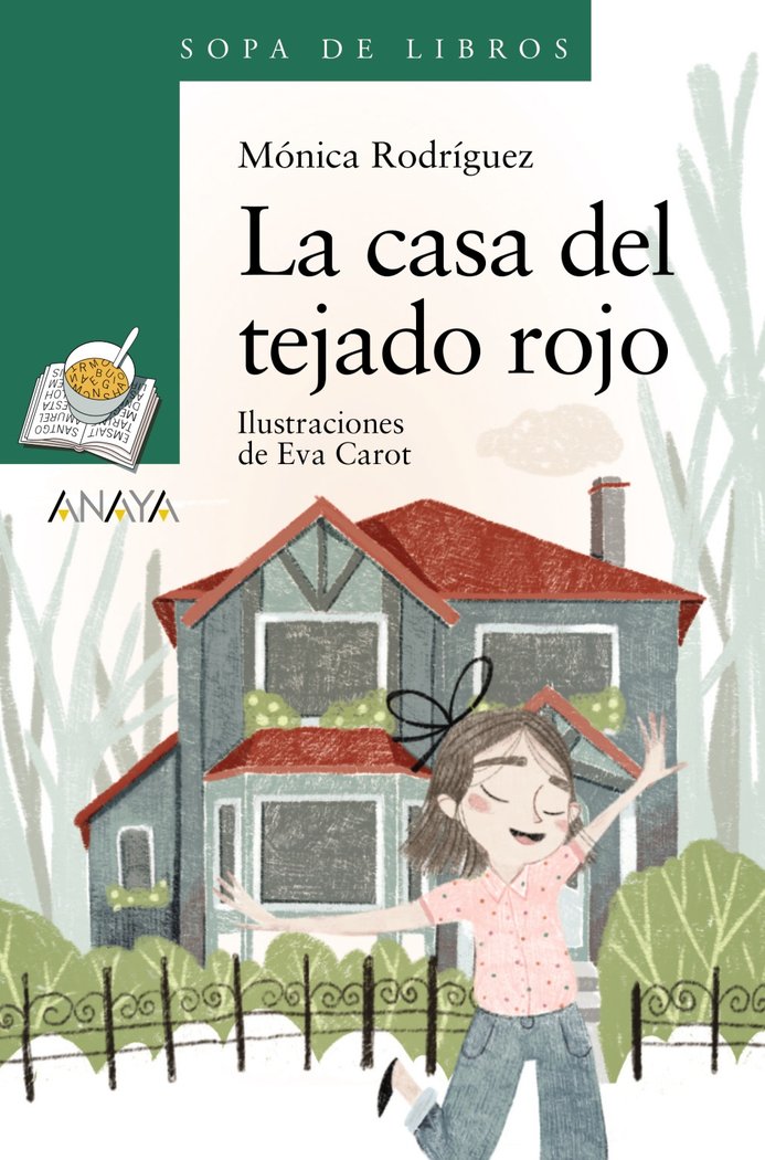 La casa del tejado rojo, de Rodríguez Suárez, Mónica | portada del libro