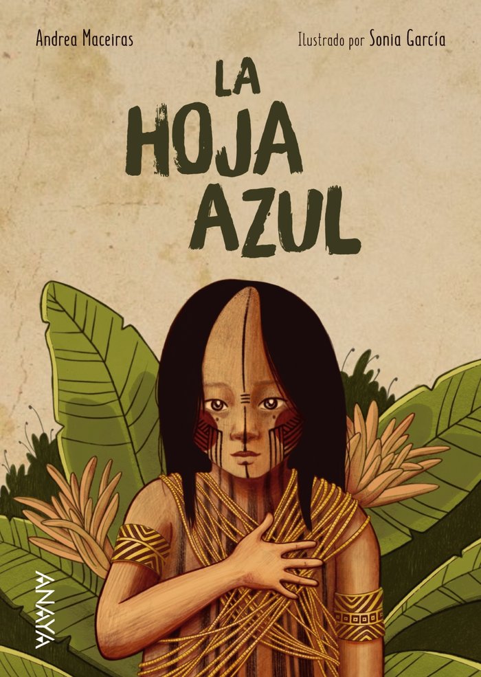 LA HOJA AZUL, de MACEIRAS, ANDREA | portada del libro