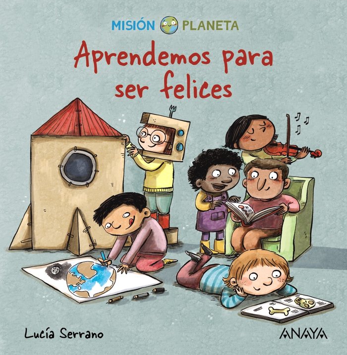 APRENDEMOS PARA SER FELICES, de SERRANO, LUCIA | portada del libro