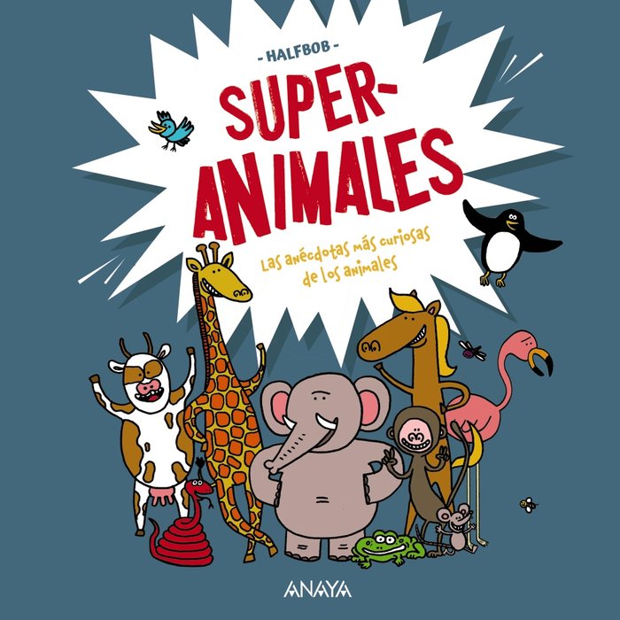 Superanimales, de HALFBOB | portada del libro
