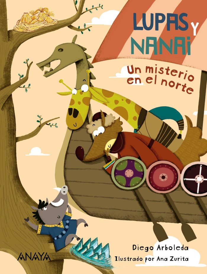 Lupas y Nanai. Un misterio en el norte, de ARBOLEDA, DIEGO | portada del libro