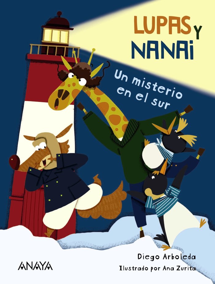Lupas y Nanai. Un misterio en el sur, de ARBOLEDA, DIEGO | portada del libro