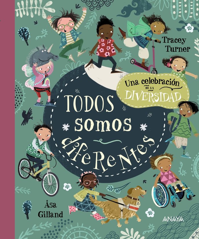 TODOS SOMOS DIFERENTES, de TURNER, TRACEY | portada del libro
