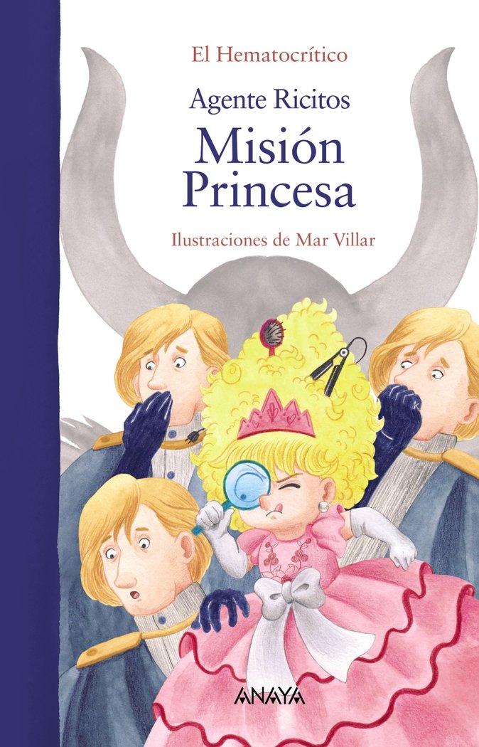 AGENTE RICITOS MISION PRINCESA, de HEMATOCRITICO, EL | portada del libro