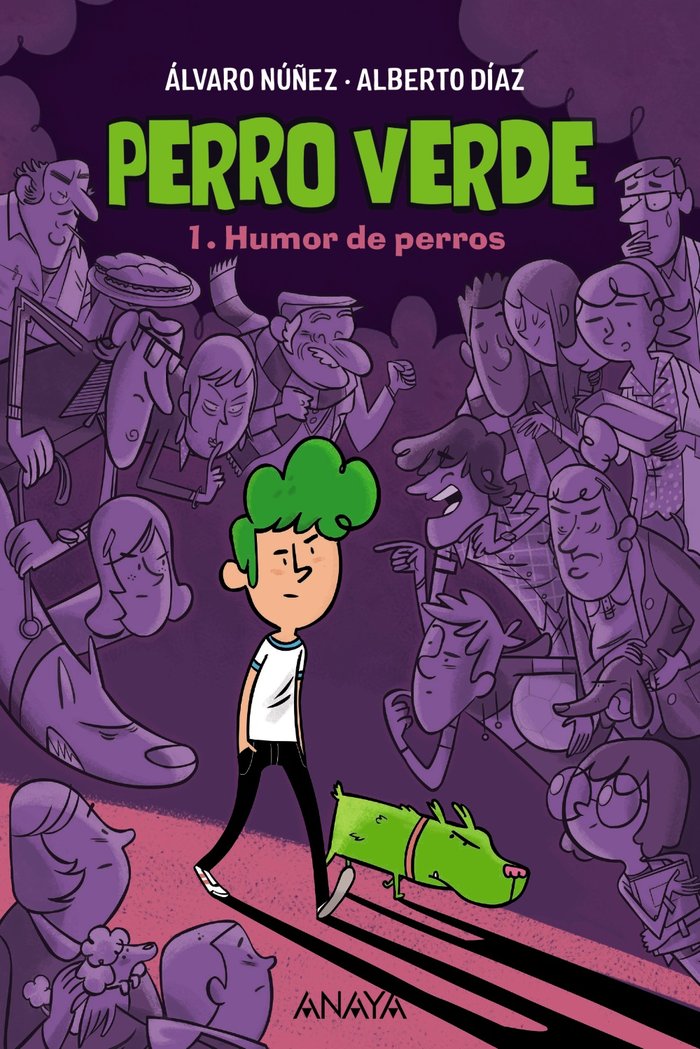 Perro verde 1: Humor de perros, de DIAZ, ALBERTO | portada del libro