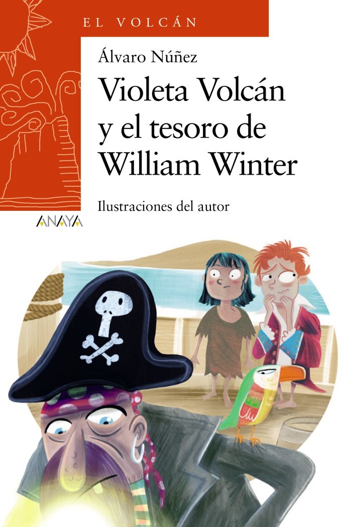 VIOLETA VOLCAN Y EL TESORO DE WILLIAM WINTER, de NUÑEZ, ALVARO | portada del libro
