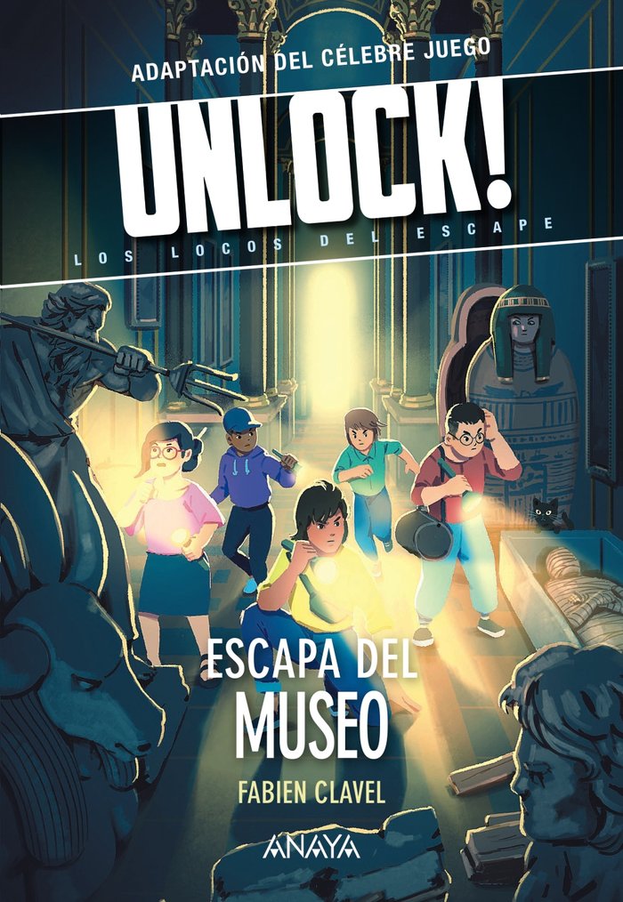 Unlock 3. Escapa del museo, de CLAVEL, FABIEN | portada del libro