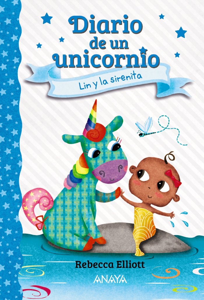 Diario de un unicornio 5. Lin y la sirenita, de ELLIOTT, REBECCA | portada del libro