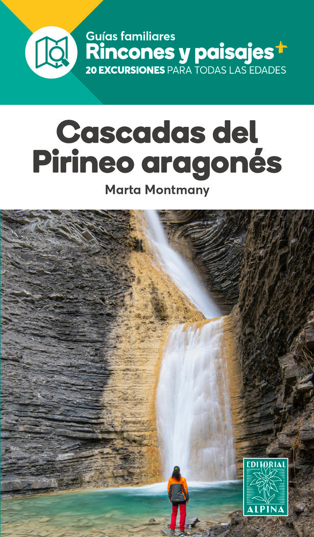 CASCADAS DEL PIRINEO ARAGONES, de MARTA MONTMANY | portada del libro