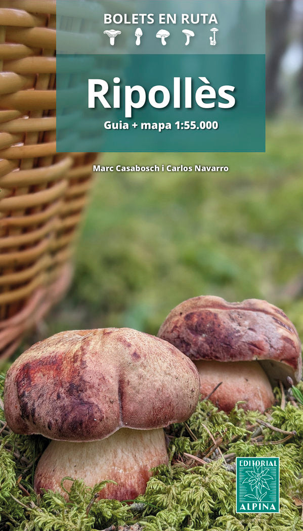 RIPOLLES BOLETS EN RUTA | portada del libro