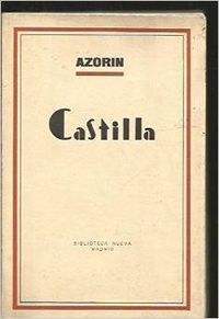 Castilla, de Azorín | portada del libro