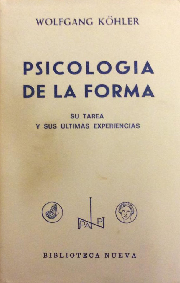Psicología de la forma, de Köhler, Wolfgang | portada del libro