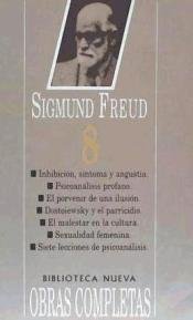 Freud - Obras Completas (VIII) (edición en rústica), de Freud, Sigmund | portada del libro