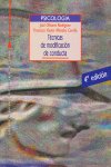 TECNICAS DE MODIFICACION DE CONDUCTA, de OLIVARES RODRIGUEZ | portada del libro