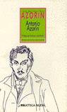 Antonio Azorín, de Martínez Ruiz, José (Azorín) | portada del libro