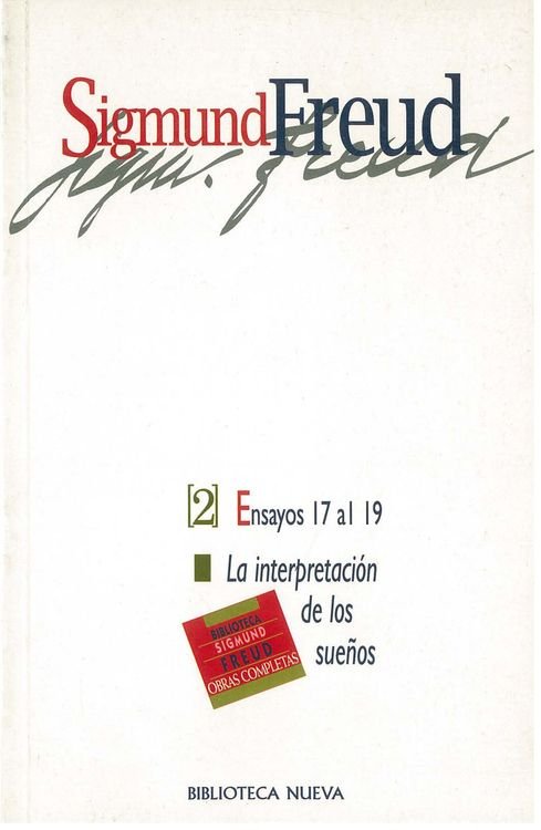 Freud - Obras Completas (II), de Freud, Sigmund | portada del libro