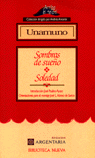 Sombras de sueño. Soledad, de Unamuno, Miguel de | portada del libro
