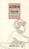 Doña Inés, de Azorín | portada del libro