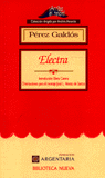 Electra, de Pérez Galdós, Benito | portada del libro