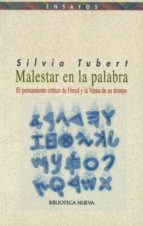 Malestar en la palabra, de Silvia Tubert | portada del libro