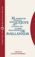 El ingenioso hidalgo Don Quijote de la Mancha, de Fernández de Avellaneda, Alonso | portada del libro