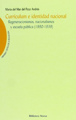Currículum e identidad nacional, de Del Pozo Andrés, María del Mar | portada del libro