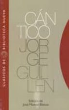 Cántico [1936], de Jorge Guillén | portada del libro